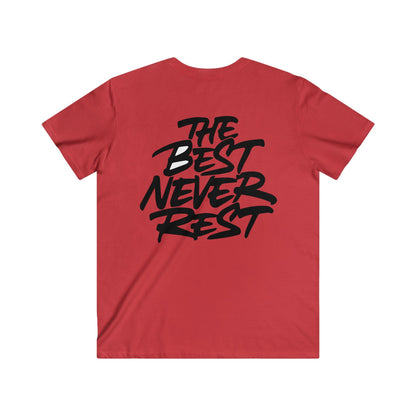 Custom Fitted V-Neck Short Sleeve Tee