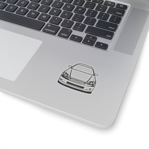 Honda Civic Kiss-Cut Stickers