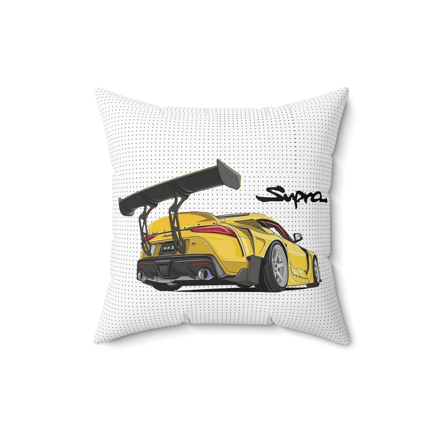 Toyota Supra Custom Spun Pillow