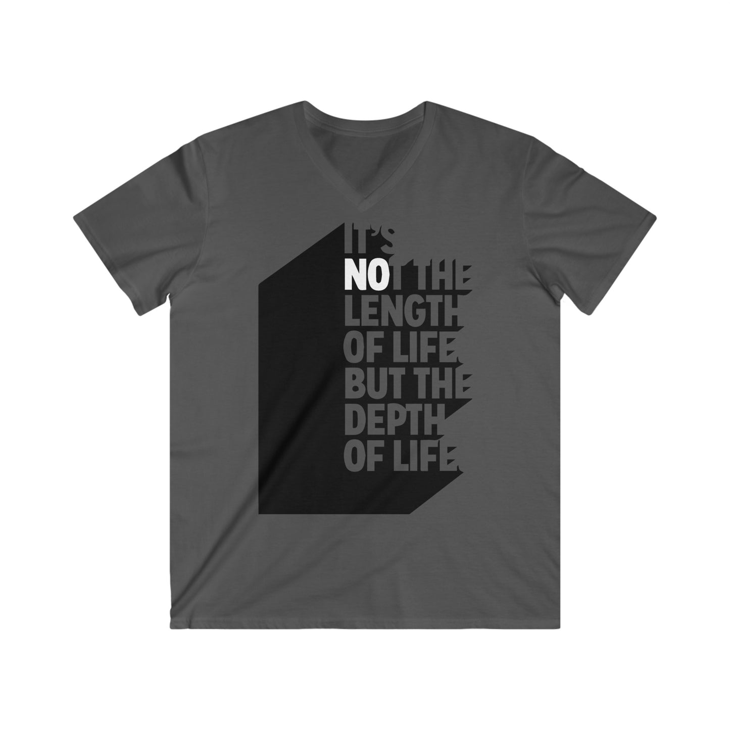 Its not Fitted V-Neck Short Sleeve Tee