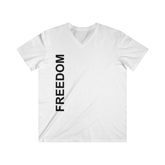 Custom Fitted V-Neck Short Sleeve Tee