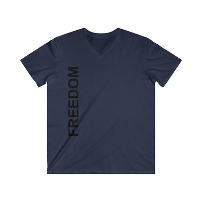 Custom Fitted V-Neck Short Sleeve Tee