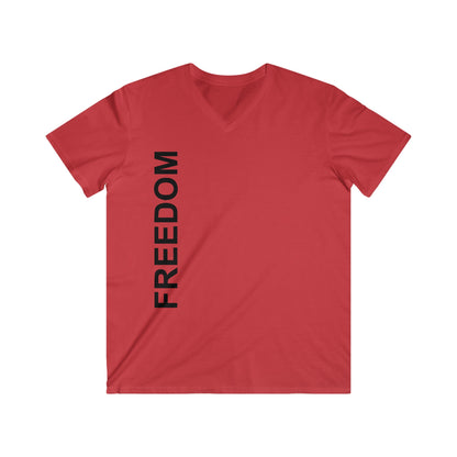 Custom Fitted V-Neck Short Sleeve Tee