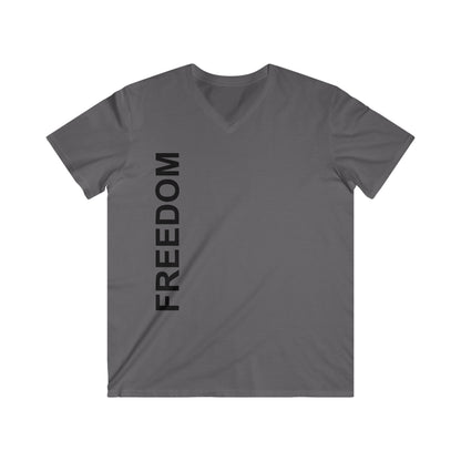 Custom Fitted V-Neck Short Sleeve Tee