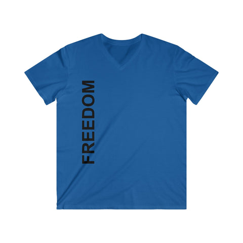 Custom Fitted V-Neck Short Sleeve Tee