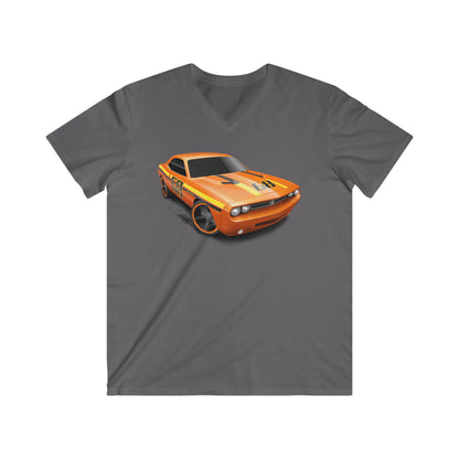 Dodge  Fitted V-Neck Short Sleeve Tee
