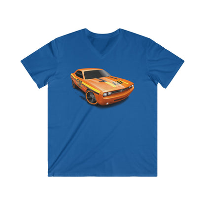 Dodge  Fitted V-Neck Short Sleeve Tee
