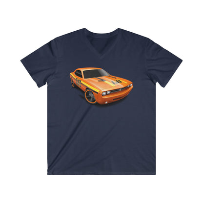 Dodge  Fitted V-Neck Short Sleeve Tee