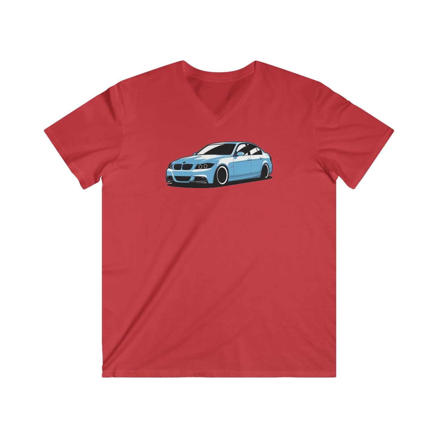 BMW Fitted V-Neck Short Sleeve Tee