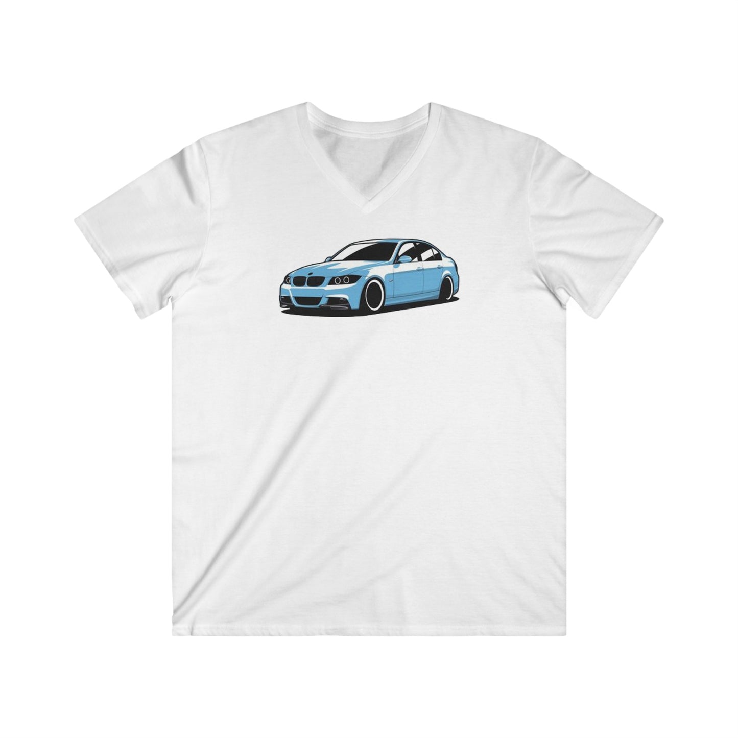 BMW Fitted V-Neck Short Sleeve Tee