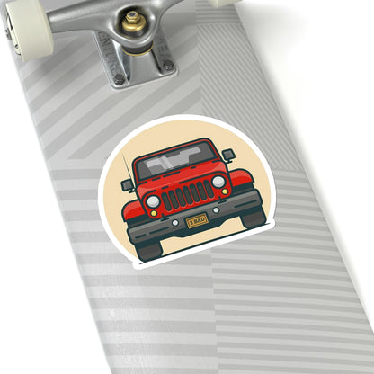 Jeep Kiss-Cut Stickers