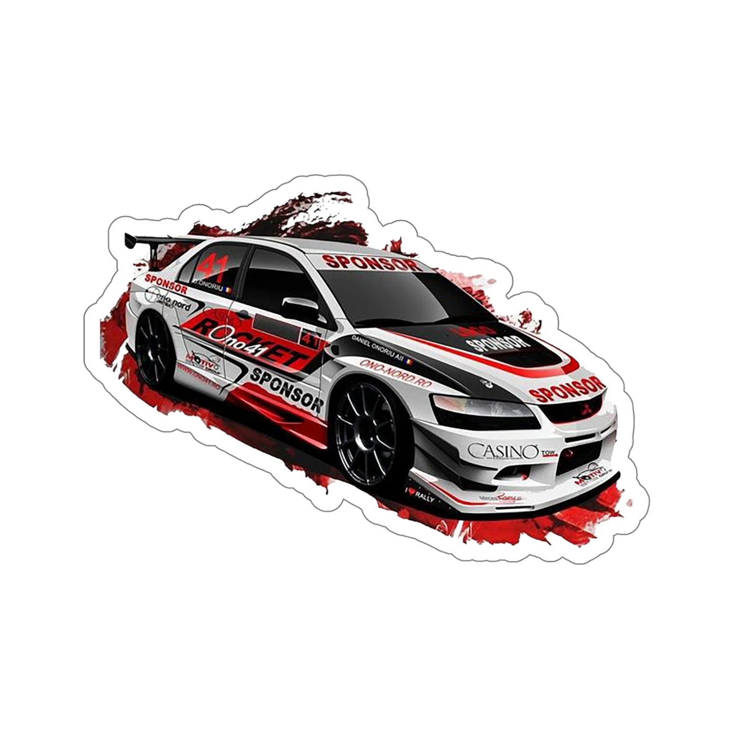 Lancer Kiss-Cut Stickers