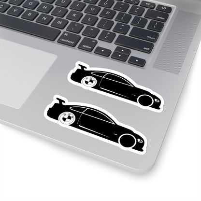Bmw E92 Black Kiss-Cut Stickers