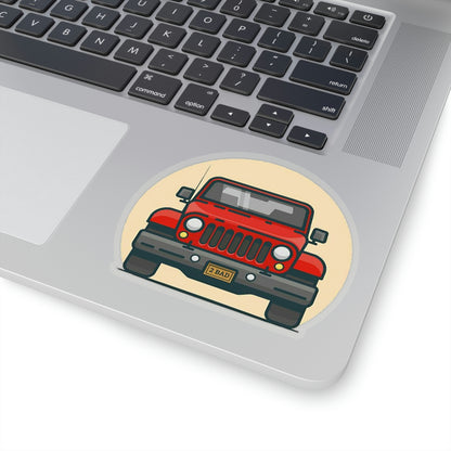 Jeep Kiss-Cut Stickers