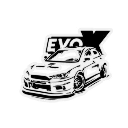 Lancer Black Kiss-Cut Stickers