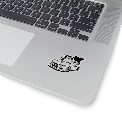 Lancer Black Kiss-Cut Stickers