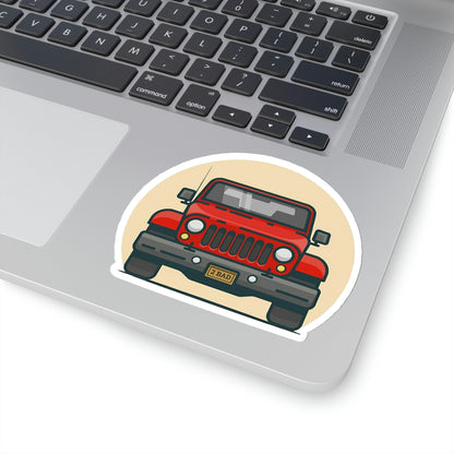 Jeep Kiss-Cut Stickers