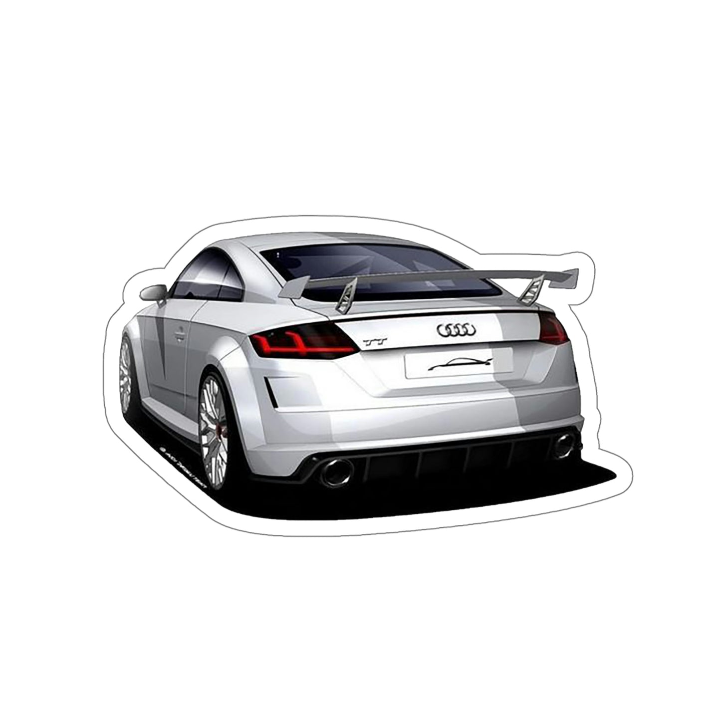 Audi Kiss-Cut Stickers