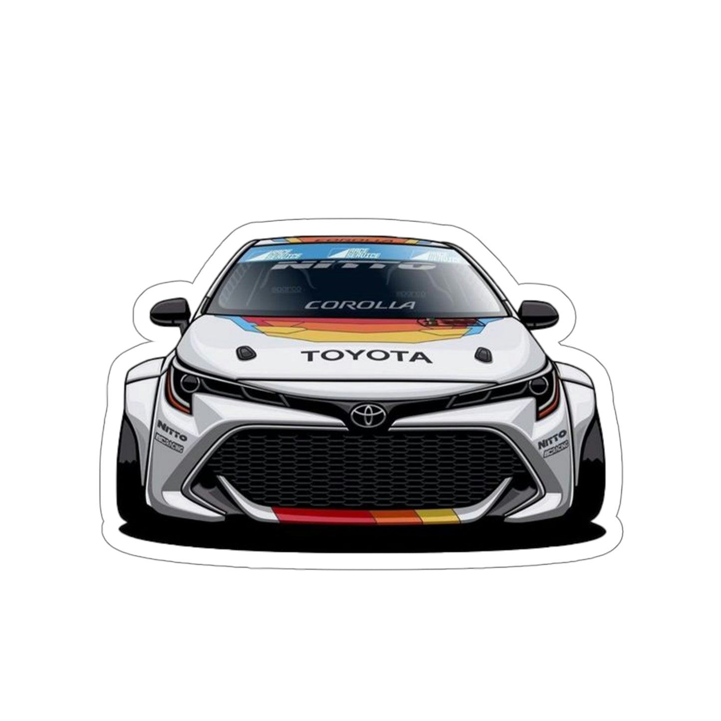 Toyota Kiss-Cut Stickers