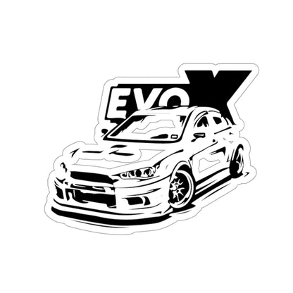 Lancer Black Kiss-Cut Stickers