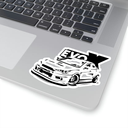 Lancer Black Kiss-Cut Stickers