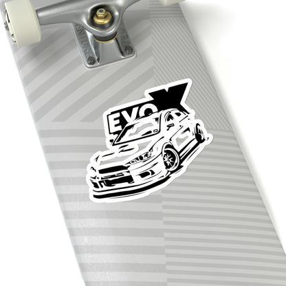 Lancer Black Kiss-Cut Stickers