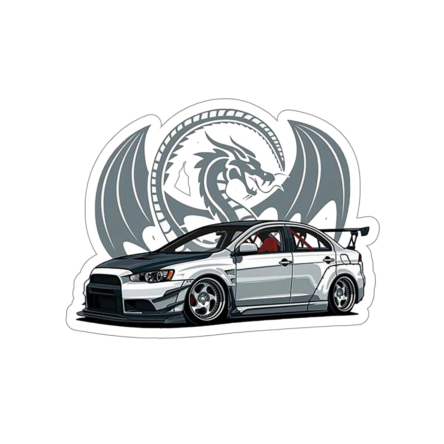 Lancer Kiss-Cut Stickers