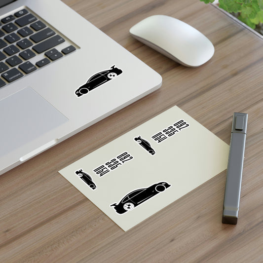 BMW E92 Sticker Sheets