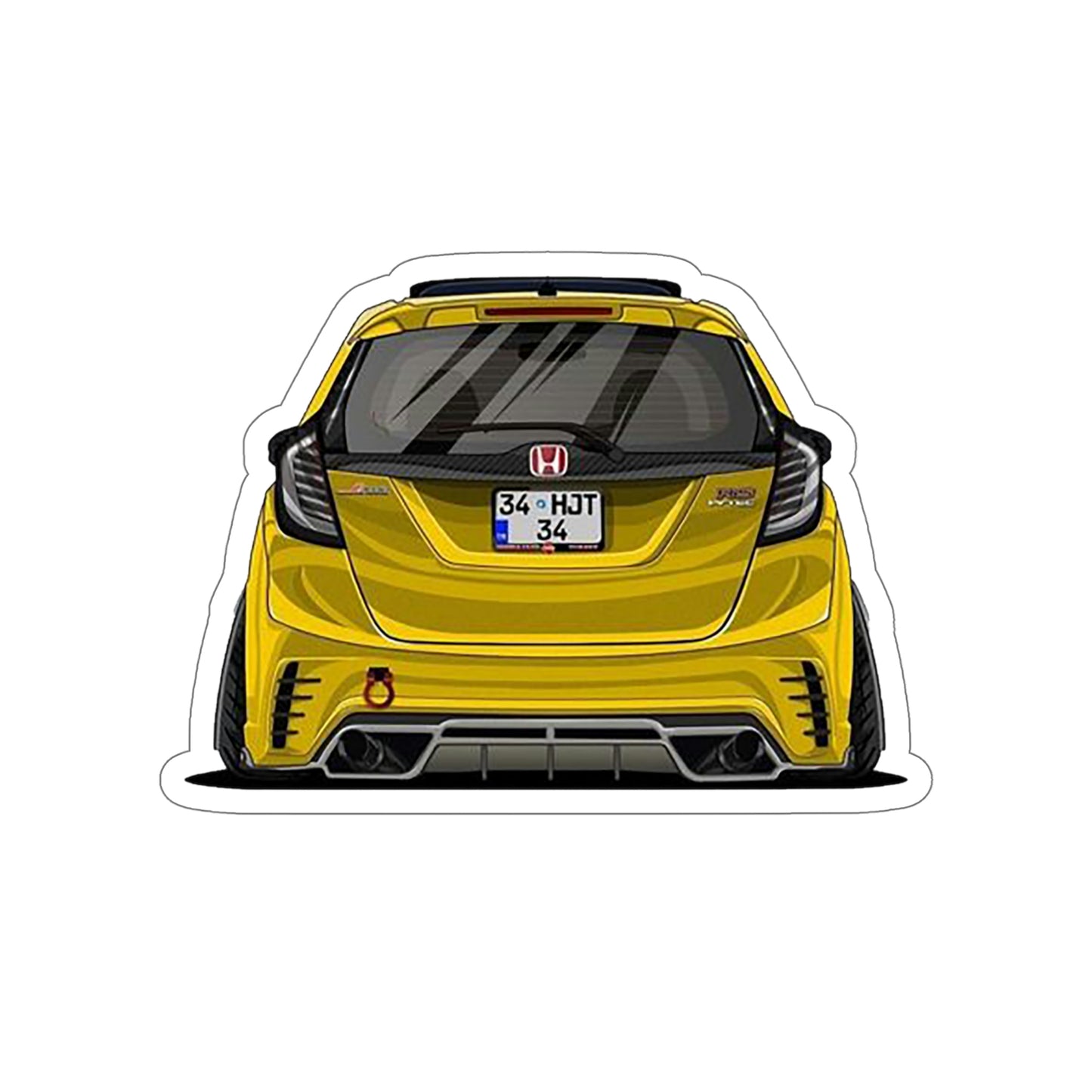 Honda Kiss-Cut Stickers