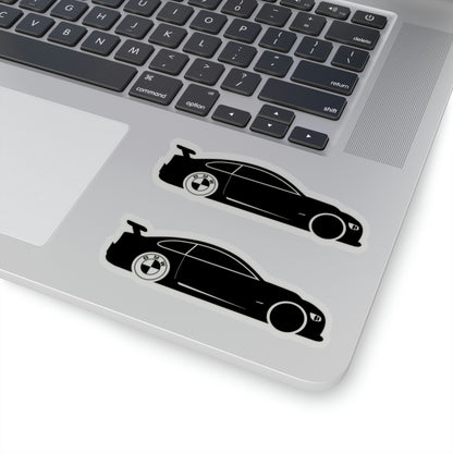 Bmw E92 Black Kiss-Cut Stickers