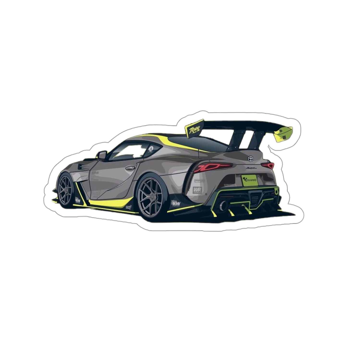 Toyota Kiss-Cut Stickers
