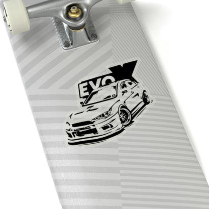 Lancer Black Kiss-Cut Stickers