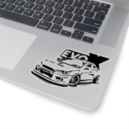 Lancer Black Kiss-Cut Stickers