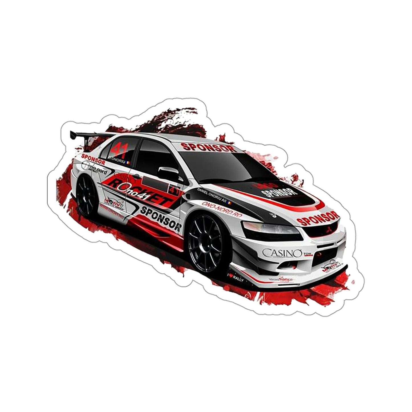 Lancer Kiss-Cut Stickers