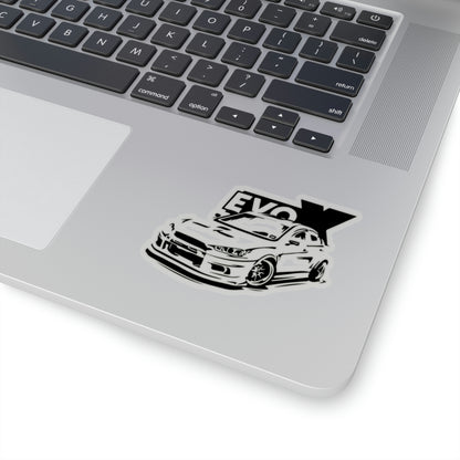 Lancer Black Kiss-Cut Stickers