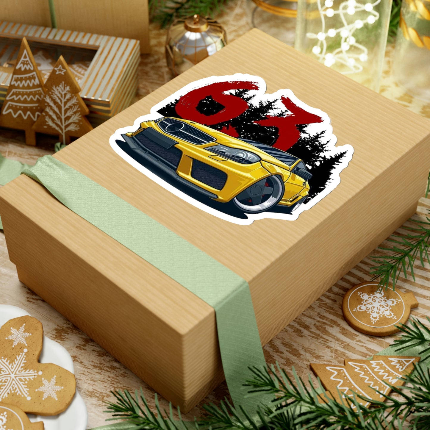 Mercedes Kiss-Cut Stickers