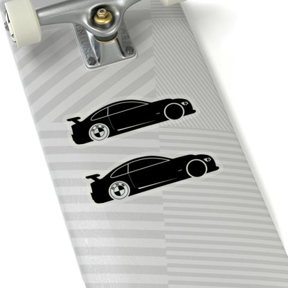 Bmw E92 Black Kiss-Cut Stickers