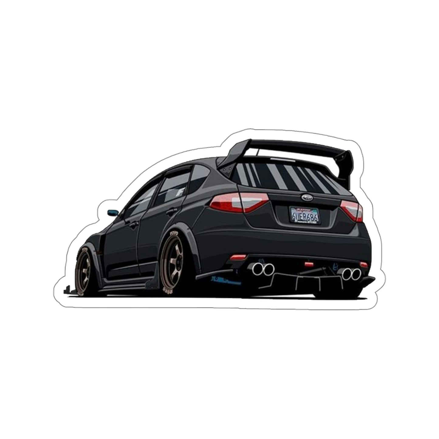 Subaru Kiss-Cut Stickers