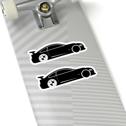 Bmw E92 Black Kiss-Cut Stickers