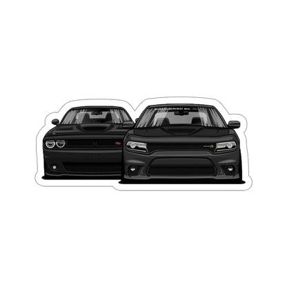 Dodge Kiss-Cut Stickers